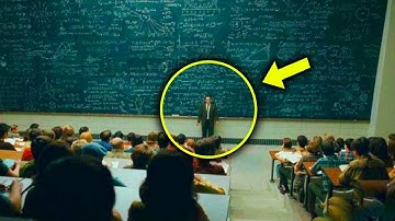 A slacker was 20 minutes late and received two math problems… His solutions shocked his professor