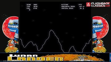 Atari Flashback Classics vol 1 - Lunar Lander