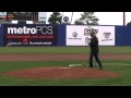 Rick&#39;s First Pitch at Big League Weekend 2012