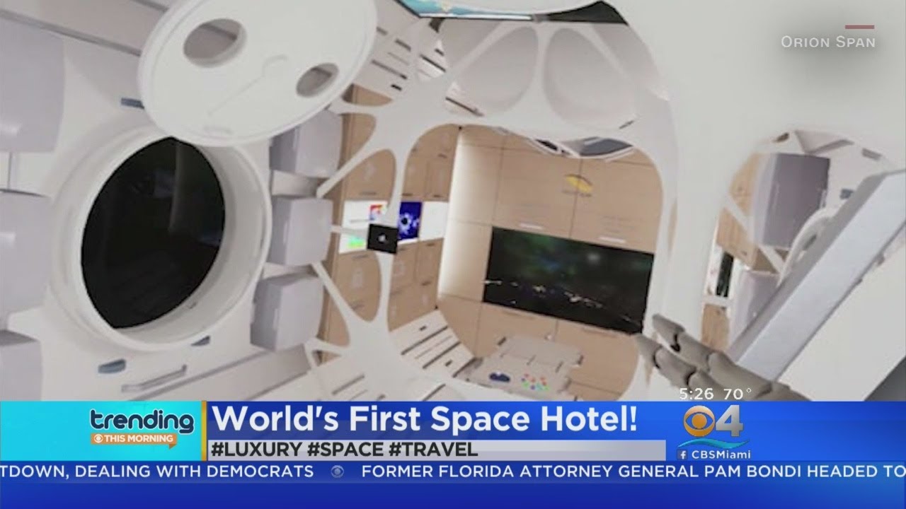 Trending: First Luxury Space Hotel
