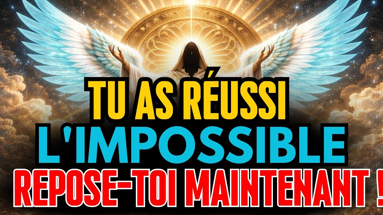 Élus : Les épreuves prennent fin — Tes bénédictions arrivent 👑