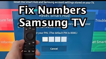 How to Fix Numbers Not Appearing on Samsung Smart TV!