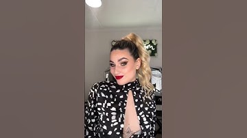 Hair transformation with a Frontrow clip-in ponytail 🔥  #clipinhairextensions #clipinponytail