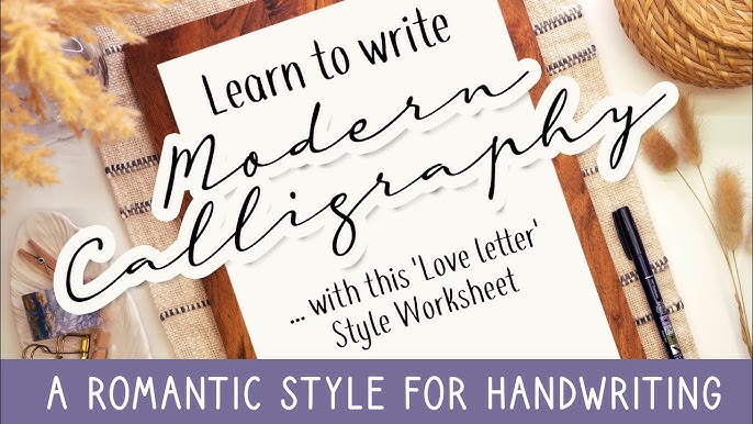 Fine Brush Pen  Perfect for Beginner Brush Lettering! – TheHoneyBShop