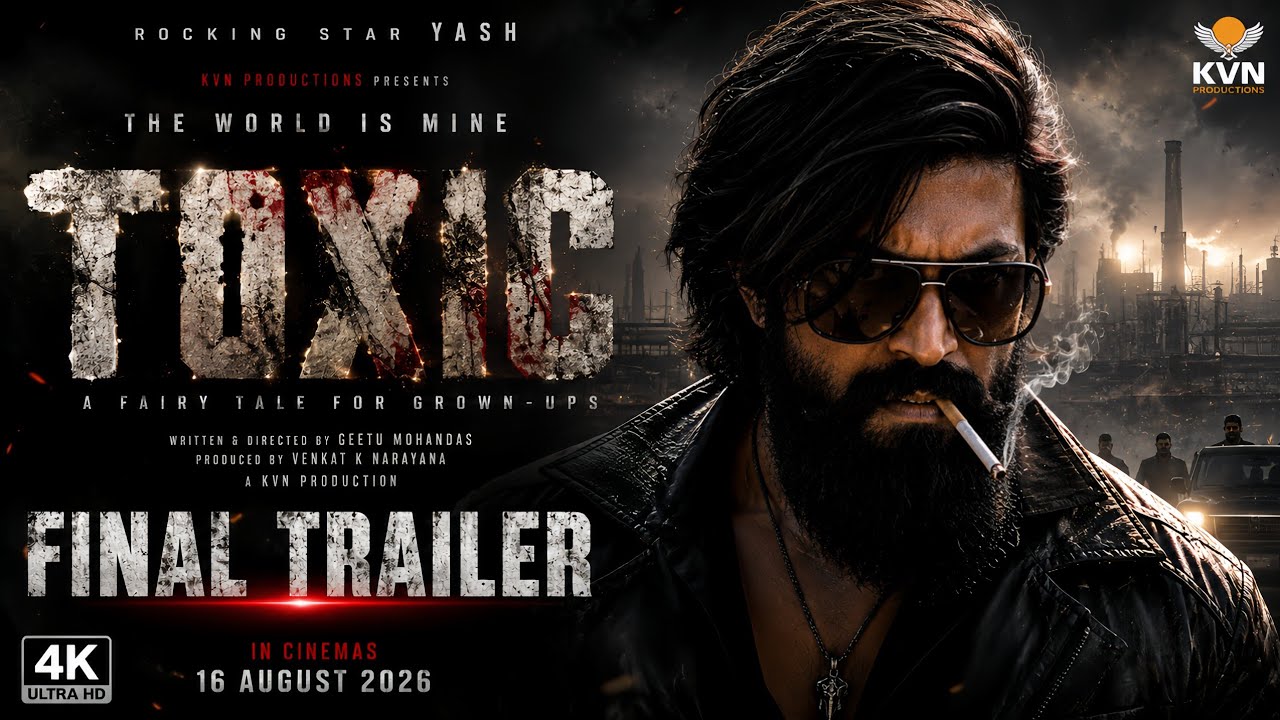 TOXIC – Final Trailer (2026) | Yash | A Fairytale for Grown-Ups | Concept 4K