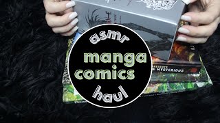 Manga & Comics Haul Soft Spoken & Whispered Asmr Page Turning, Tracing, Tapping, Scratching
