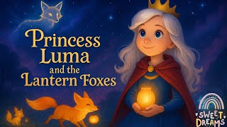 🌙 Princess Luma and the Lantern Foxes | Magical Bedtime Story for Kids | Animated Story with a Moral