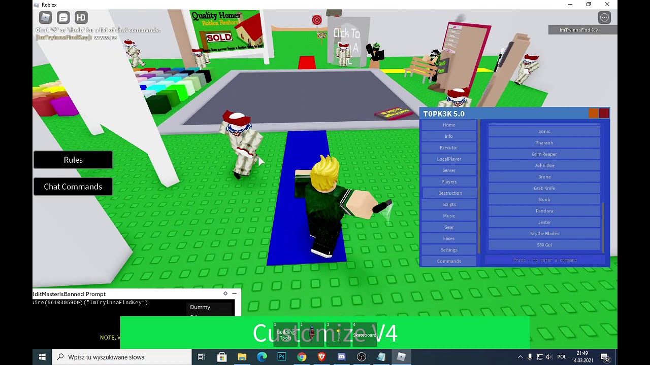 Roblox script and executor (dupe script and paid script) grind service  available, Video Gaming, Video Games, Others on Carousell