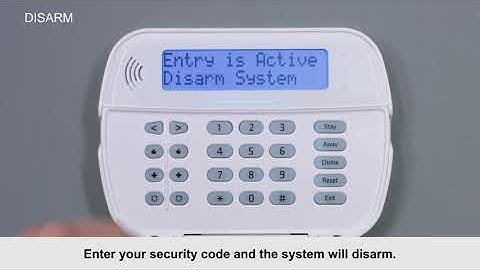 Disarming the PowerSeries Neo LCD Keypad