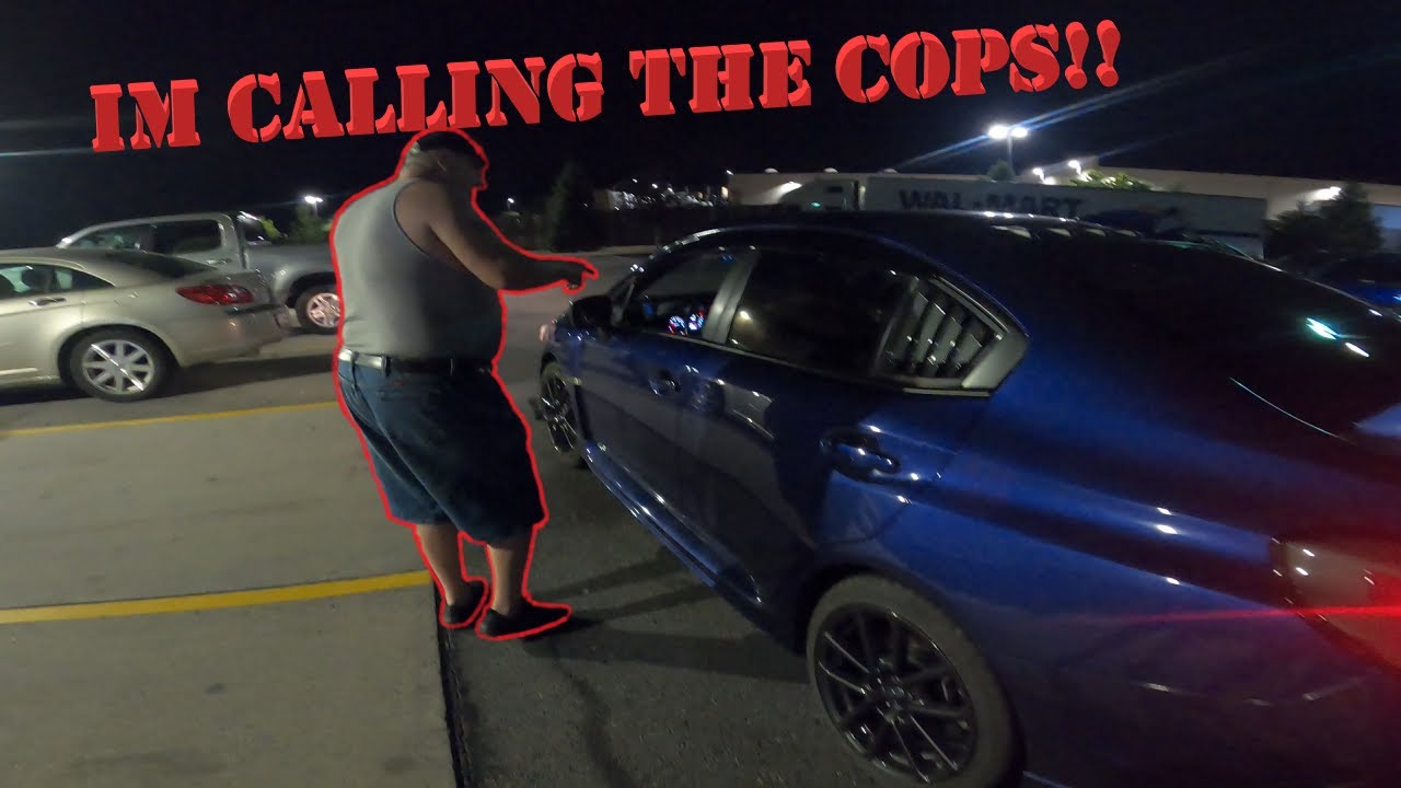 | Car meet gets shut down! | Nissan skyline shows up | - YouTube