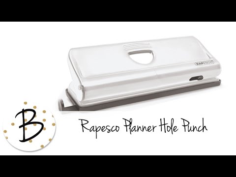 6 hole punch for any size planner - Show & Tell + Giveaway! 