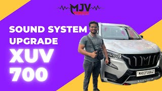 INDIAS BEST COMPONENT SPEAKER INSTALLED IN XUV 700 || MJV AUDIO || #soundsystem #mjvaudio