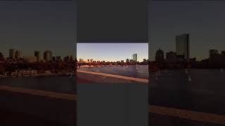 Charles River Sunset In Boston Ma