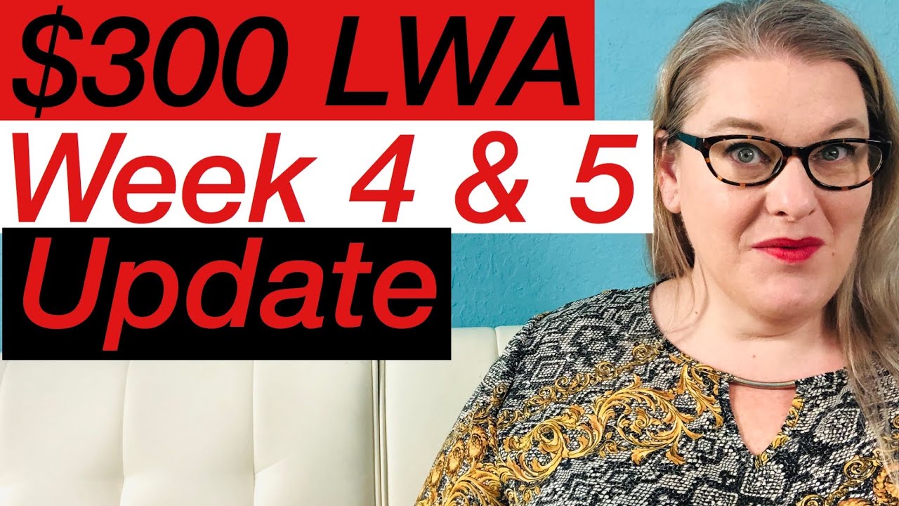 $300 LWA Unemployment Benefits Week 4 & 5 | How To Set Up Automatic Transfers On The EDD Debit ...