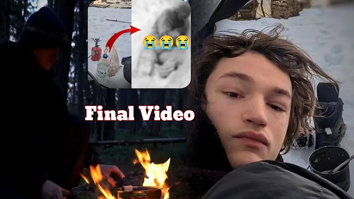 22-year YouTube Adventurer Storm De Beul Freezes to Death in a Freak snowstorm, His Last Viral Video