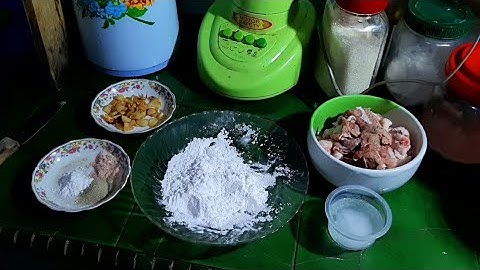 Membuat Bakso Daging Sapi dengan Blender - Bahan Simple Gampang