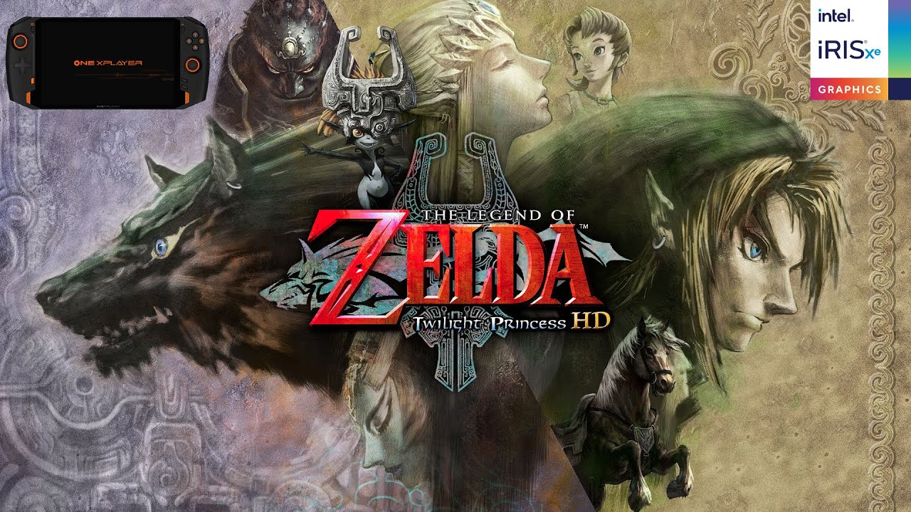 ONEXPLAYER i7 1185G7 Twilight Princess HD CEMU Wii U Emulator Iris