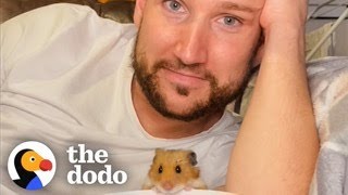 Man And His Hamster Have A Special Bromance | The Dodo