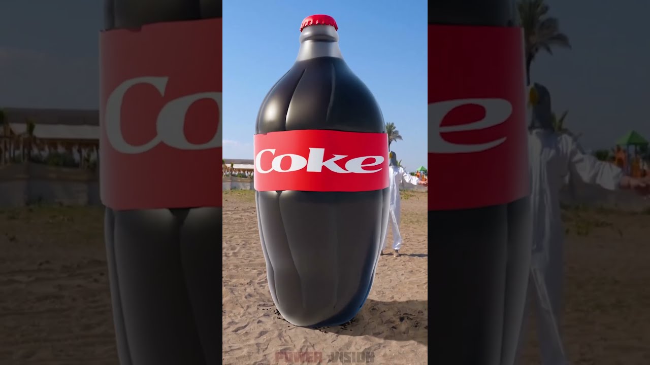 Coca Cola Water Beads Logo