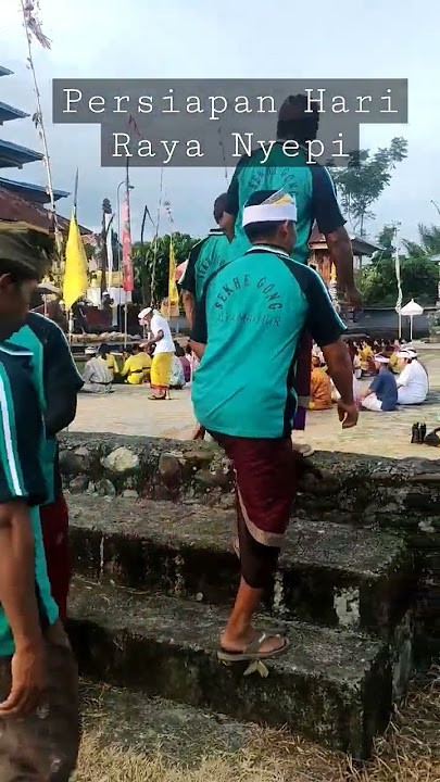 Persiapan hari raya nyepi 2023 #hari #hariraya #nyepi #2023 #agama #hindu #masyarakat #indonesia