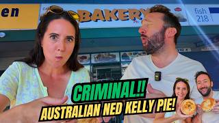 Brits Try Australian Ned Kelly Pie