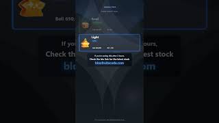 Blox Fruits Stock Update: Rare Light &amp; Mirage Fruits! #shorts