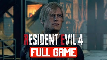 RESIDENT EVIL 4 REMAKE (PS4 PRO) - Gameplay Walkthrough FULL GAME - no commentary