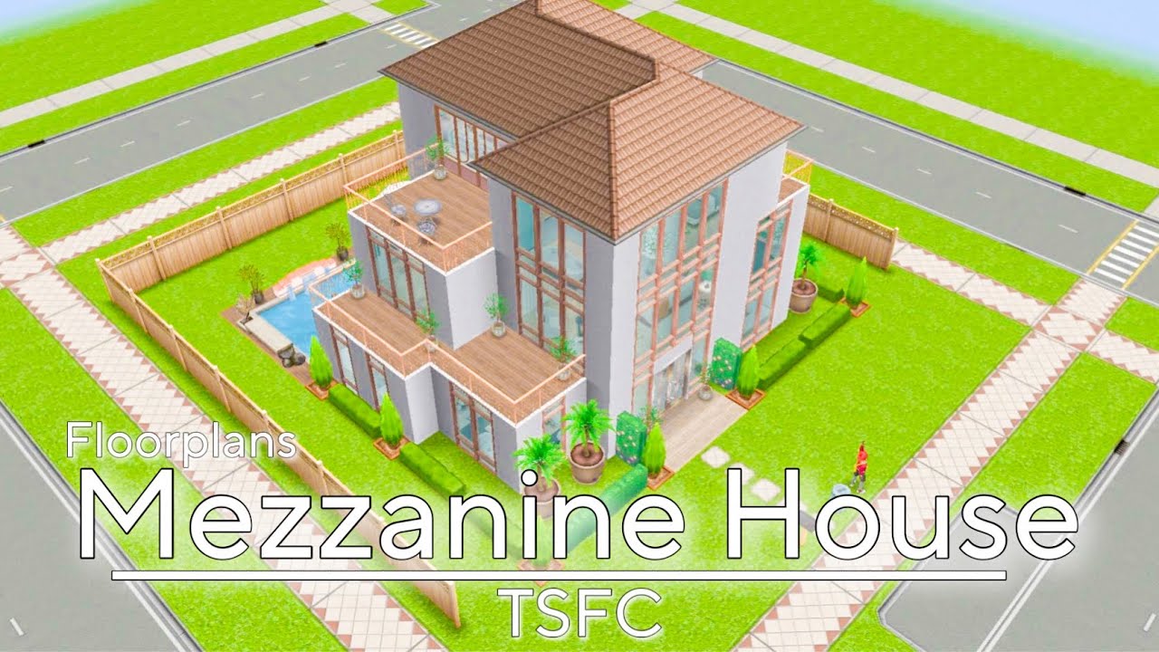 Sims Freeplay House Tour Mezzanine House Renovation3 Bedroom+Pool