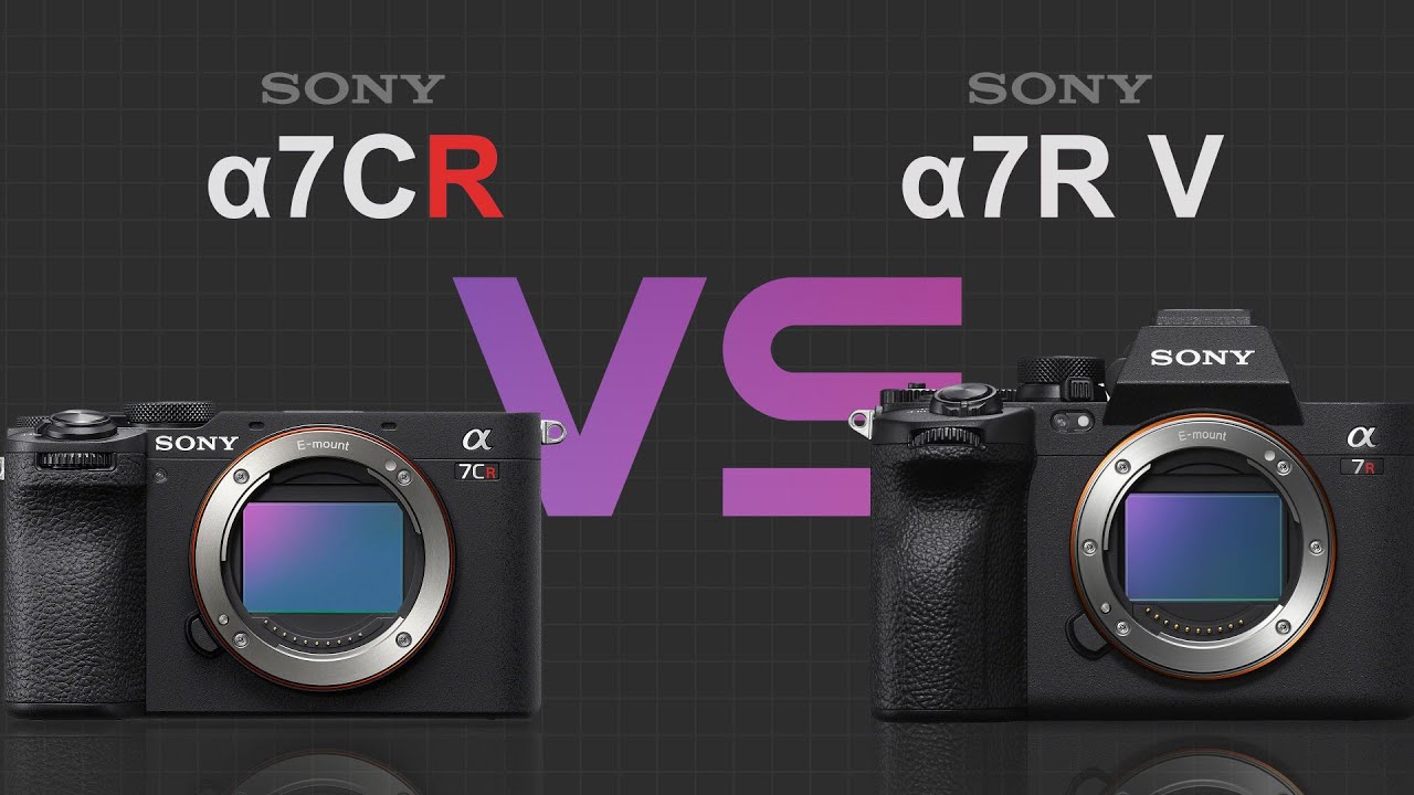Sony alpha a7CR vs Sony alpha a7R V - YouTube