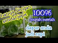 DIY cara memasang gordeng kolong dapur dengan Sendal Jepit dan Paralon simple sekali