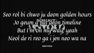 ENHYPEN - Highway 1009 (Karaoke with lyrics) [Backing Vocals]