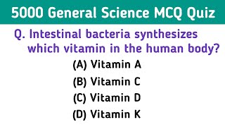 GENERAL SCIENCE 30MCQs Quiz Set 55