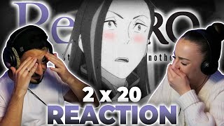 THAT KISS....👀 Re:ZERO 2x20 REACTION!