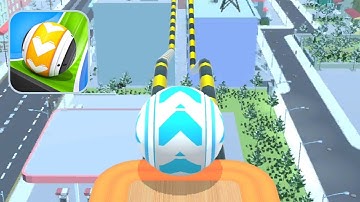 Sky Rolling Ball 3D - Gameplay Levels 59-60