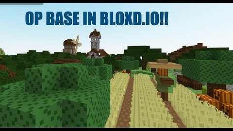 How to make the best survival grind base in BLOXD.IO