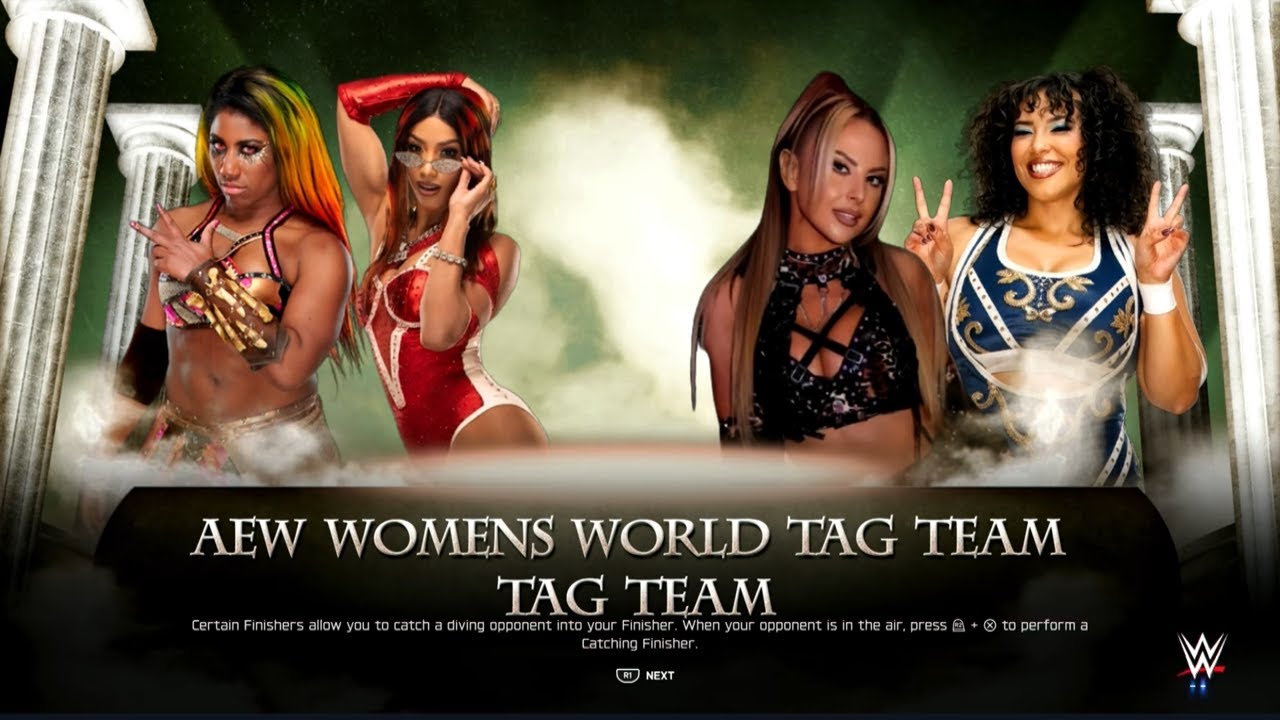 AEW Worlds End 2025: Babes of Wrath против Мерседес Моне и Афины за титулы чемпионок мира AEW в п...
