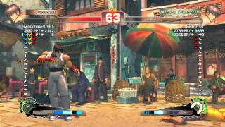 SSF4 AE 2012: elwoodblues0985 vs Pedro107 (Guy Mirror)