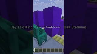 Minecraft Baseball Stadium