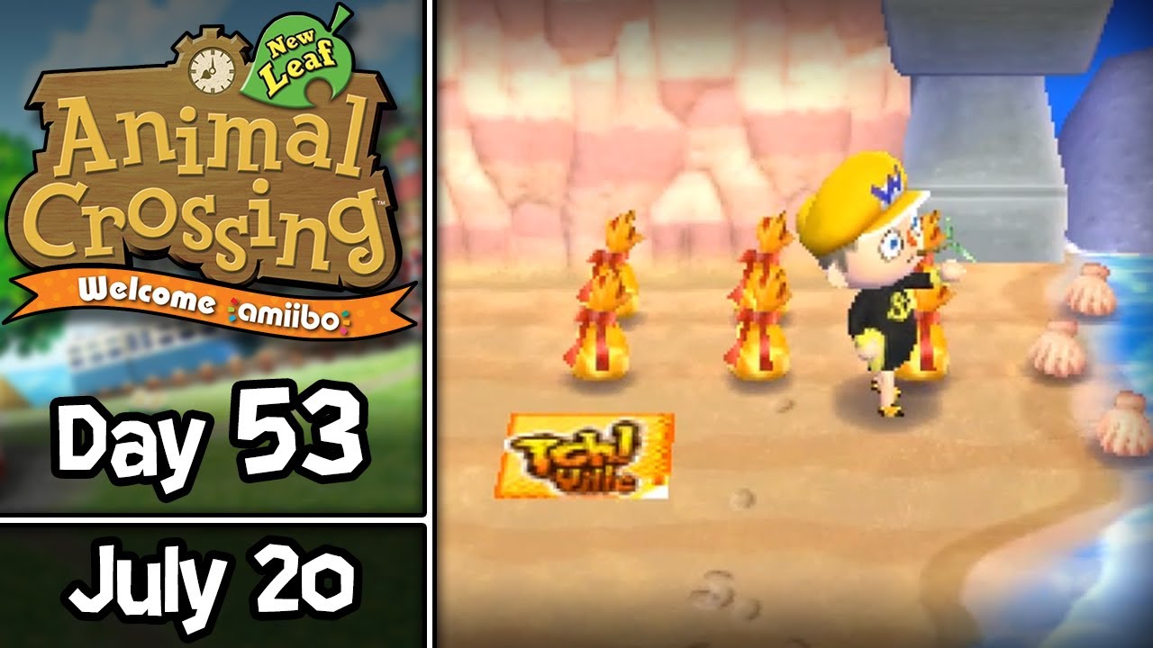 Animal Crossing New Leaf Day 53 S Ya Did July 20 Welcome Animal Crossing New Leaf Day 53 S Ya Did July 20 Welcome Amiibo Update