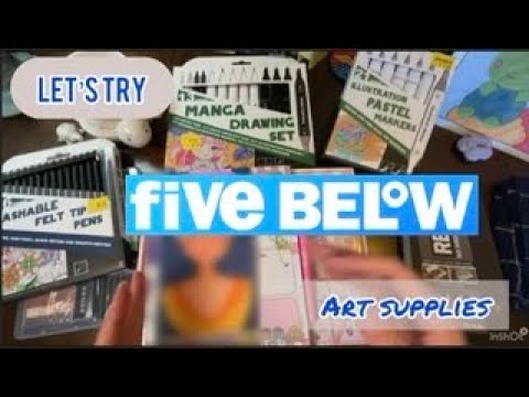 manga drawing set 13-piece, Five Below