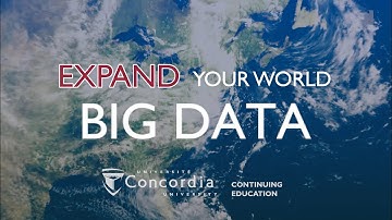 Expand your world with a career in Big Data