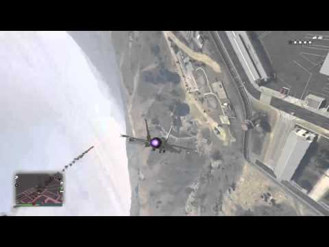 GTA 5 ; Escaping jets missile