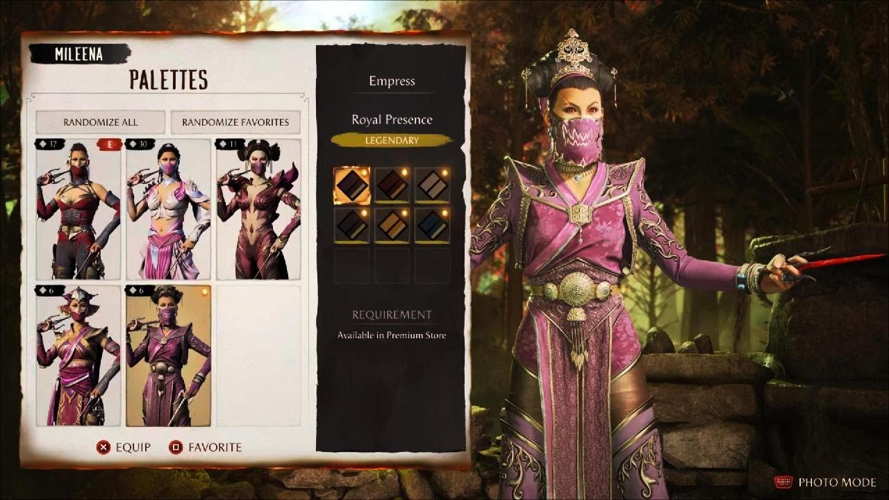 Mortal Kombat 1 - Skin: Mileena - Empress - YouTube