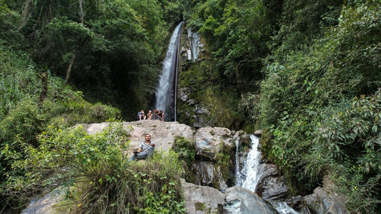 como ir a los chorros de san rafael #calarca #quindio #cascadas #colombia