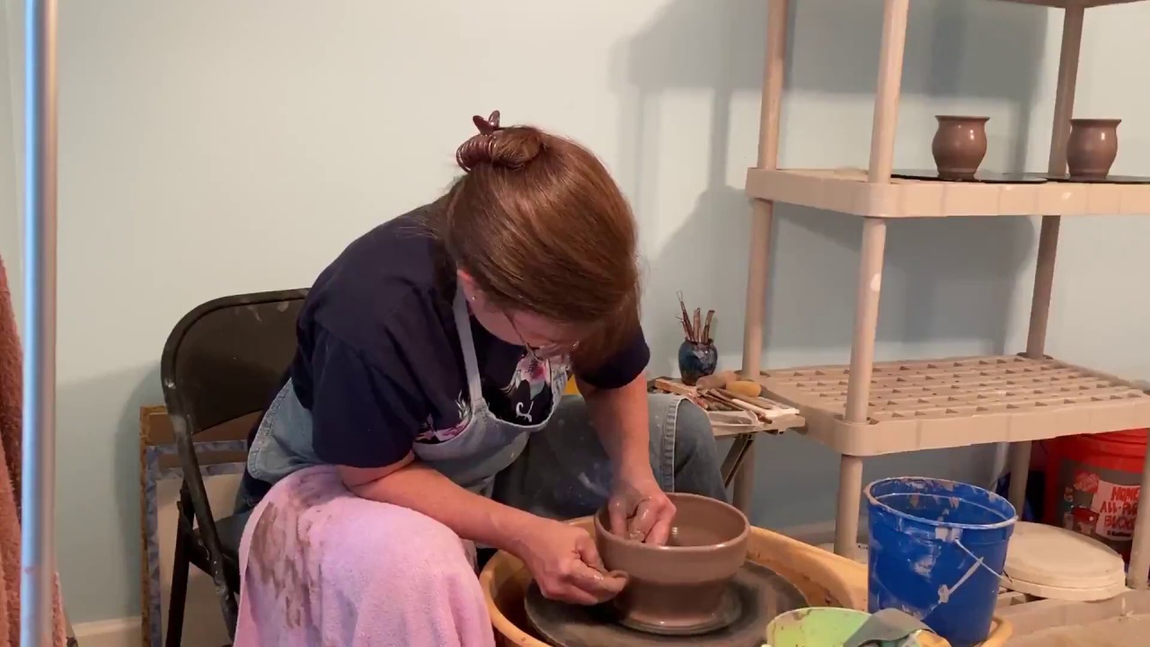 Faith Clay Hand Throwing Demonstration