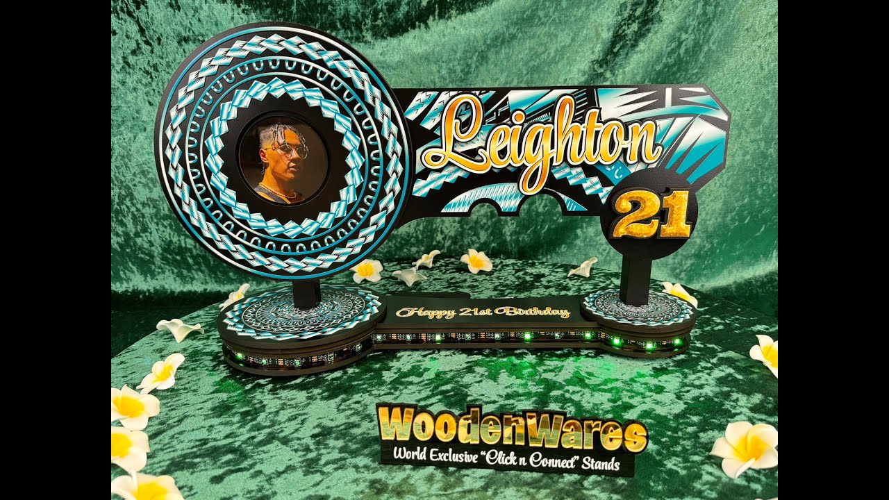 WW801 - The Manono 21st Birthday Key - Samoan Design