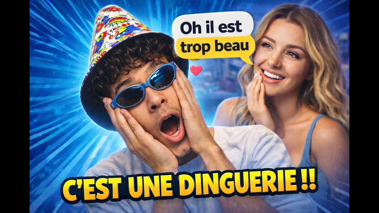 Je teste OME TV et les réactions m’ont choqué 😂 (elles me trouvent beau ?!)