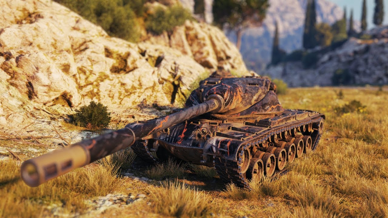 How The T54E1 Deals With The Enemies: World of Tanks