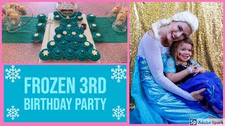 FROZEN BIRTHDAY PARTY WITH ELSA | BROOKLYNS 3RD BIRTHDAY