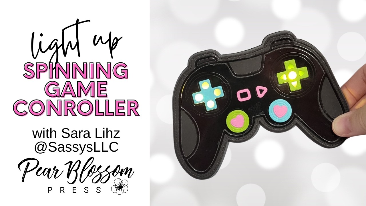 Double Interactive Game Controller Card with @sassysllc - YouTube